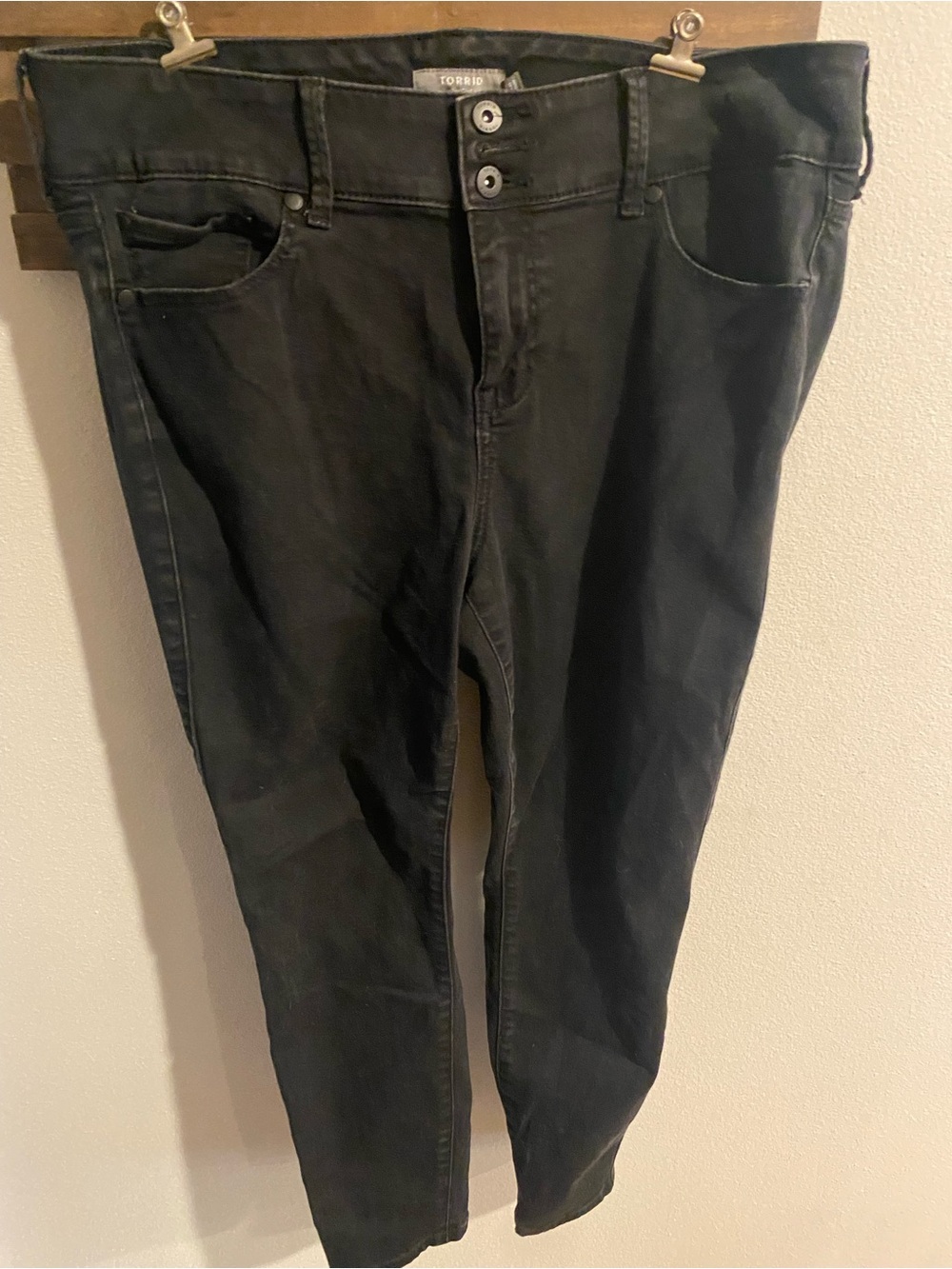 Torrid Jegging Black Pants Size 18